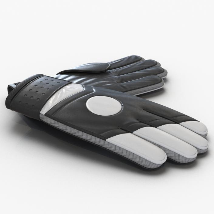 3D Goalie Gloves model