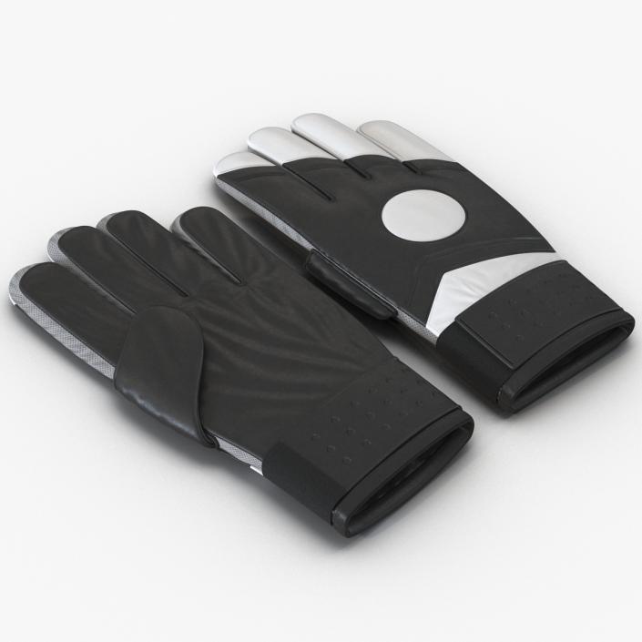 3D Goalie Gloves model