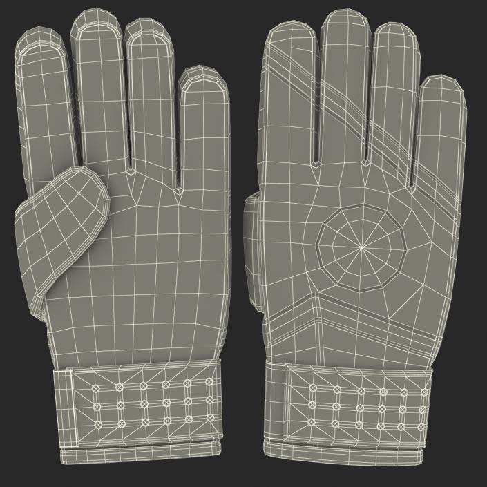 3D Goalie Gloves model