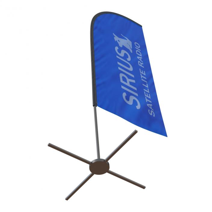 Banner Stand 4 3D model