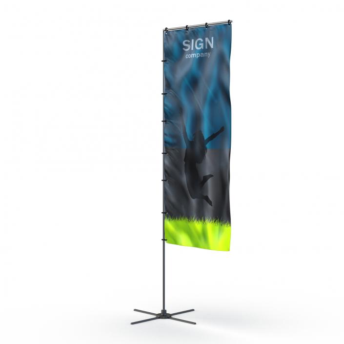 Banner Stand 5 3D model