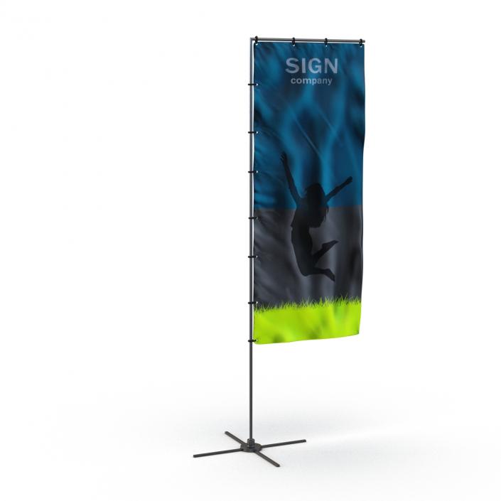 Banner Stand 5 3D model