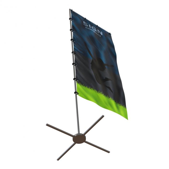 Banner Stand 5 3D model