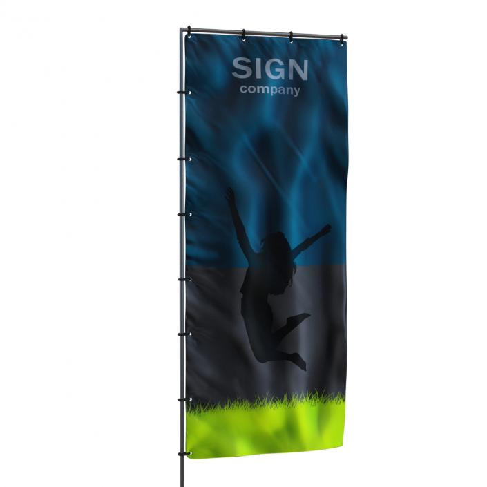 Banner Stand 5 3D model