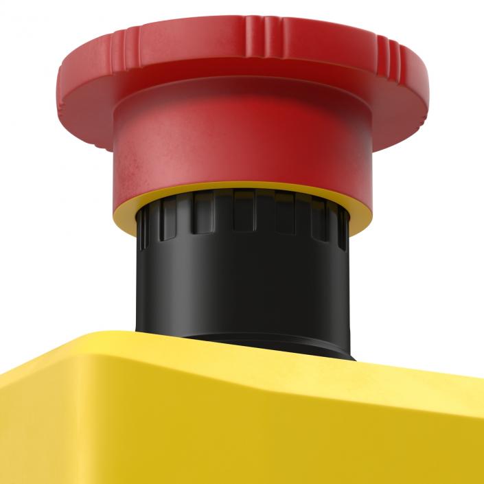 Industrial Push Button Switch 3D model