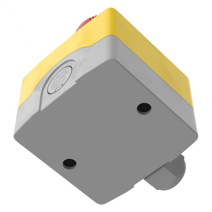 Industrial Push Button Switch 3D model