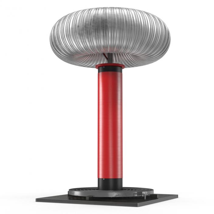 3D model Tesla Coil