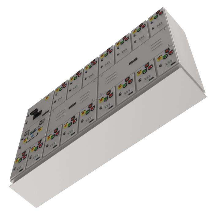 Industrial Electrical Panel 3D