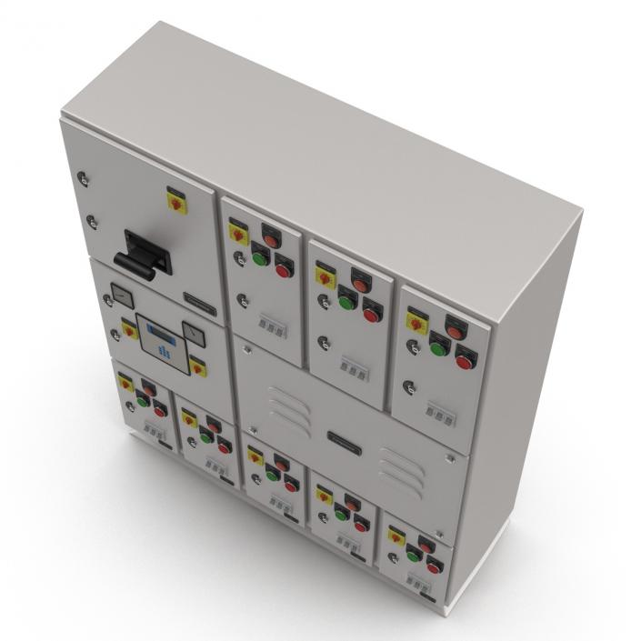 Industrial Electrical Panel 2 3D model