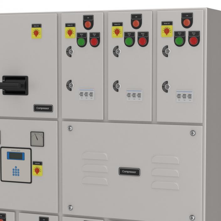 Industrial Electrical Panel 2 3D model