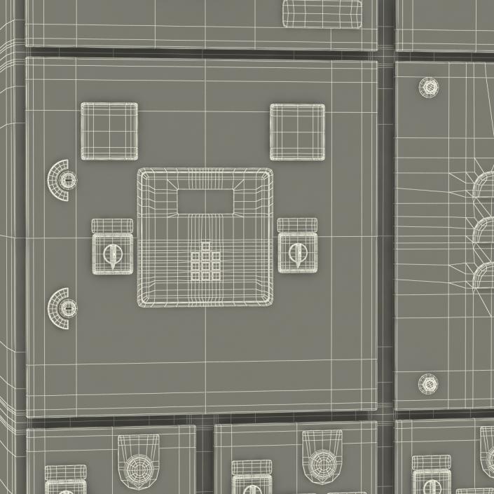 Industrial Electrical Panel 2 3D model