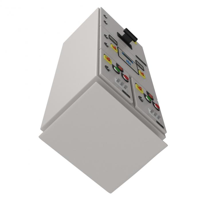 Industrial Electrical Panel 3 3D model