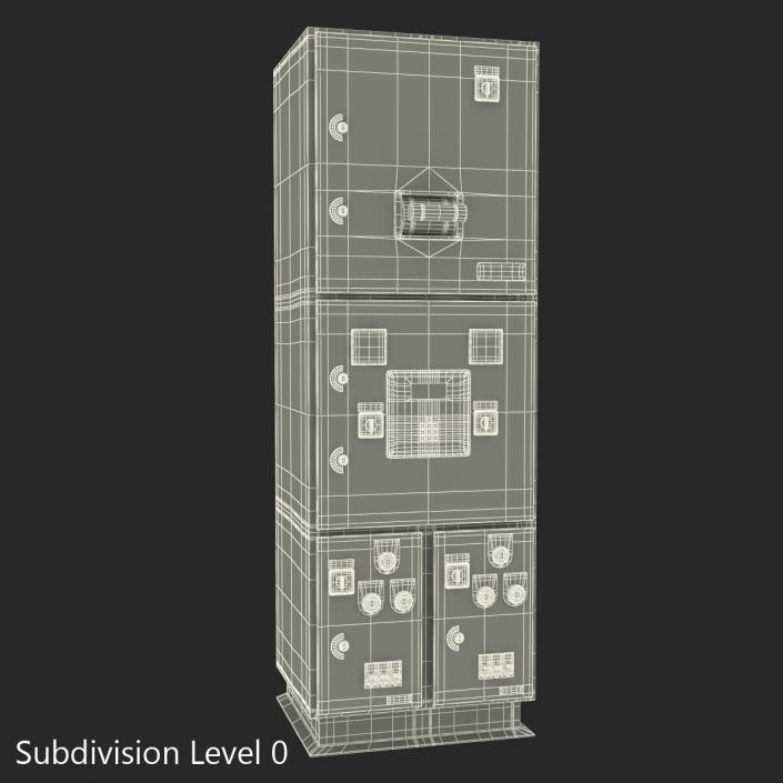 Industrial Electrical Panel 3 3D model