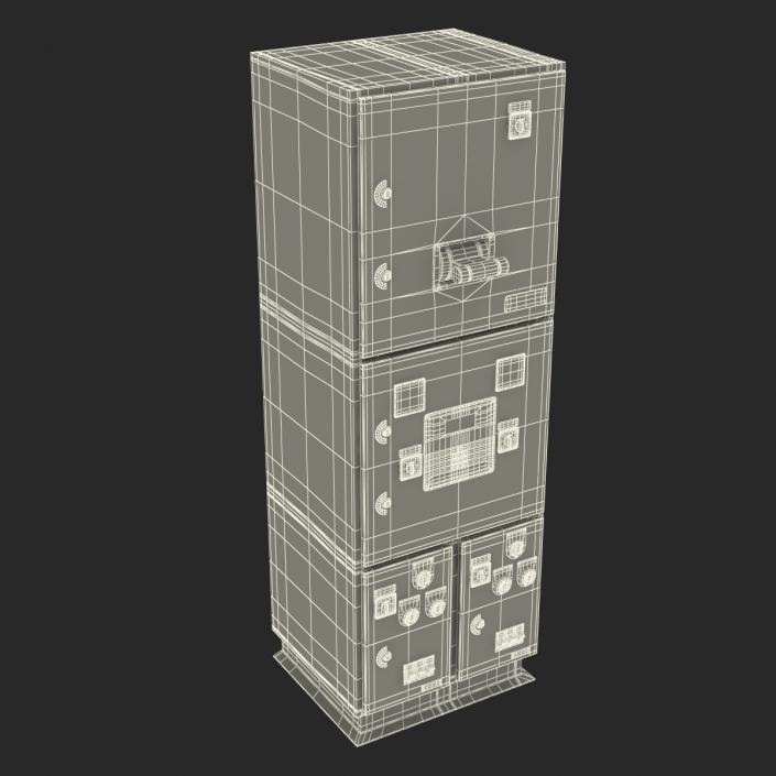 Industrial Electrical Panel 3 3D model