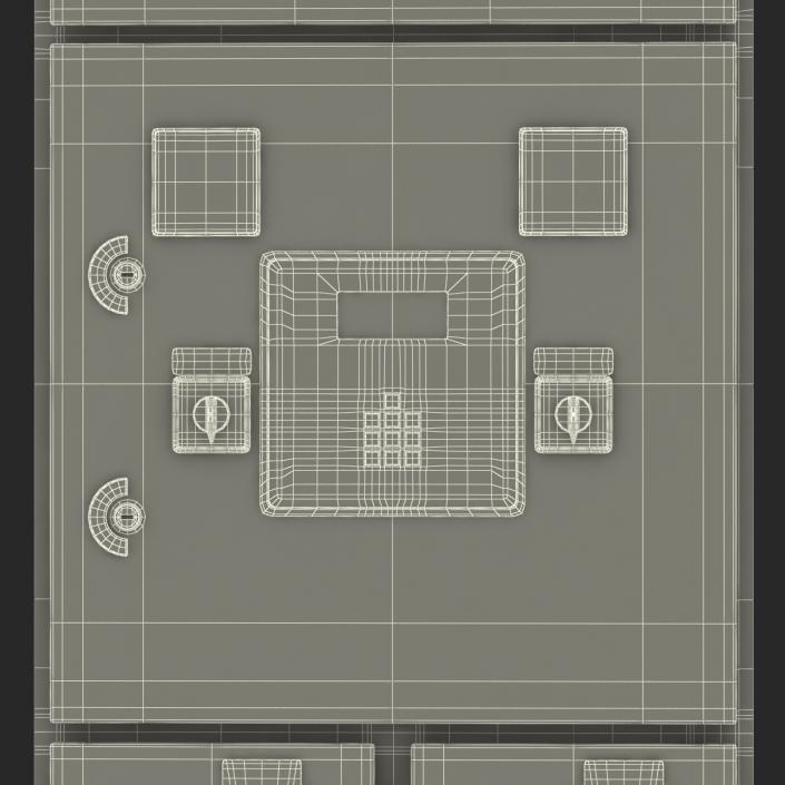 Industrial Electrical Panel 3 3D model