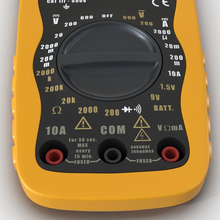 3D model Multimeter