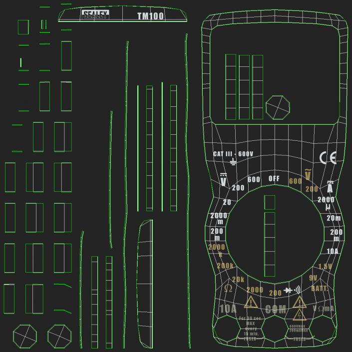 3D model Multimeter