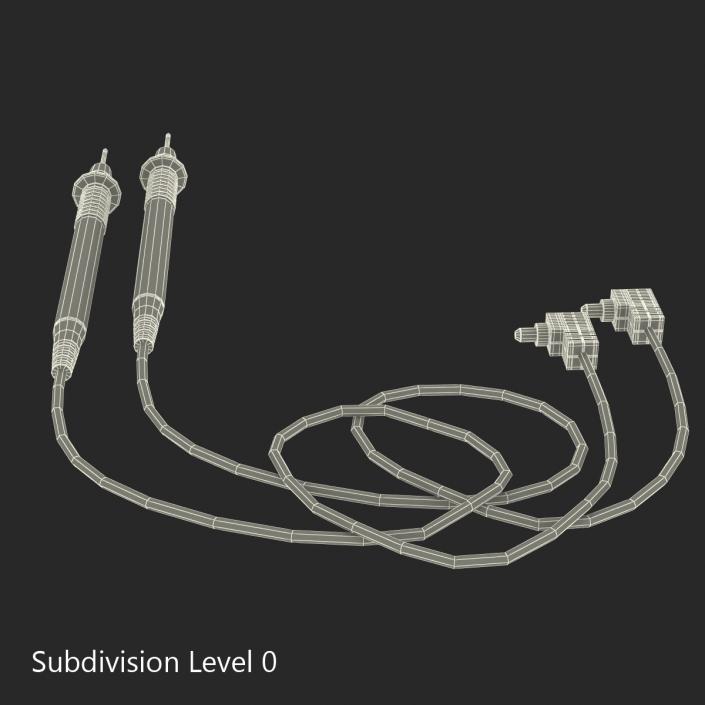 3D Test Lead Wire Probe Cable for Multimeter