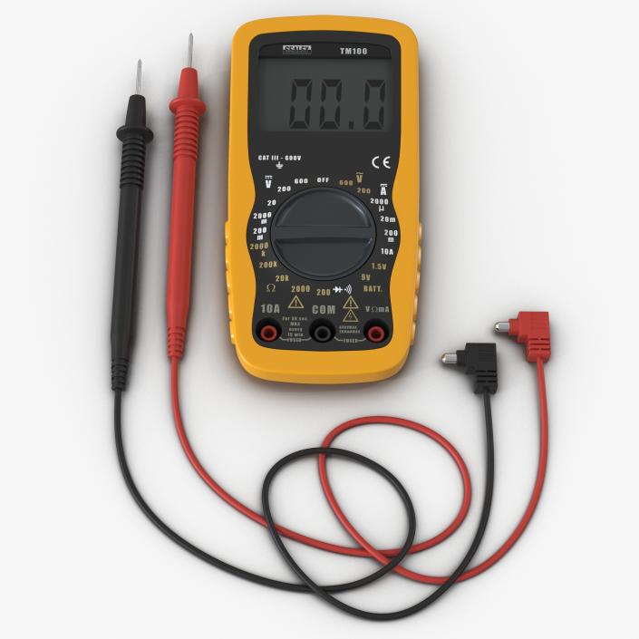 Multimeter Set 3D model