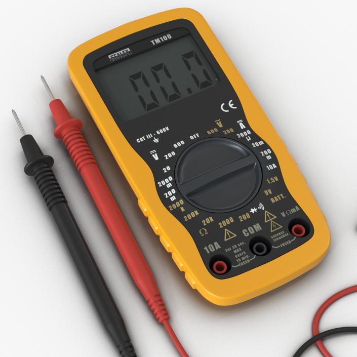 Multimeter Set 3D model