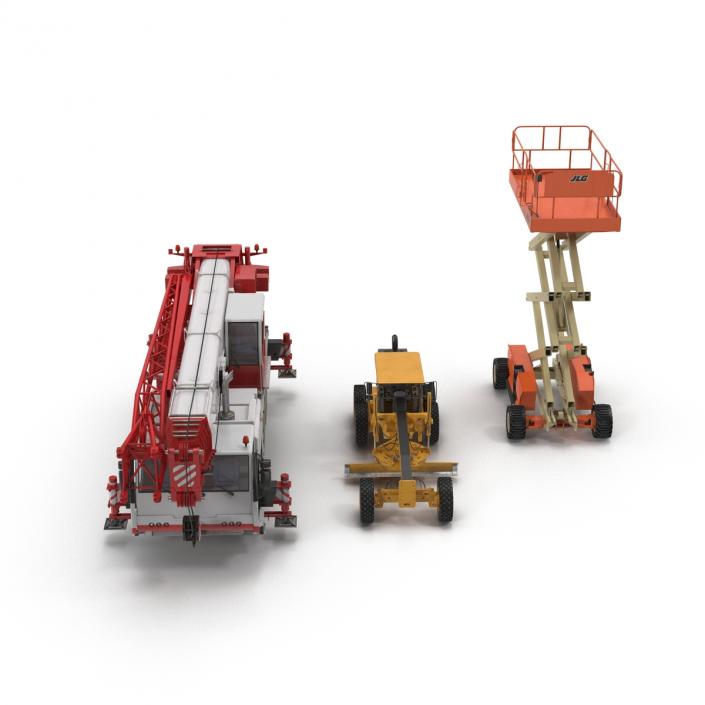 Construction Vehicles Collection 3D