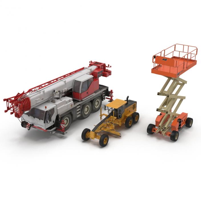 Construction Vehicles Collection 3D