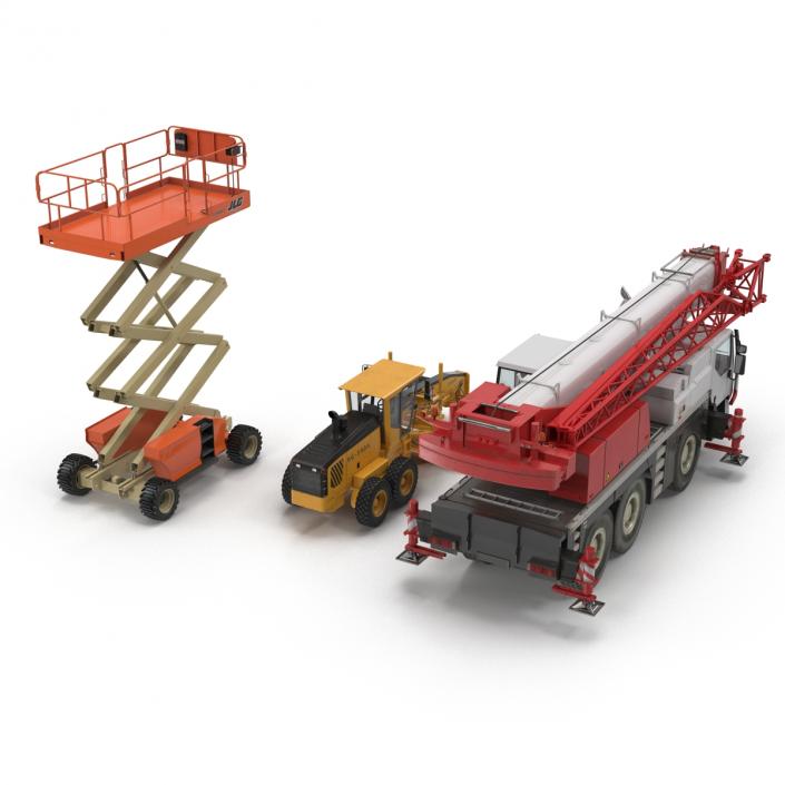 Construction Vehicles Collection 3D