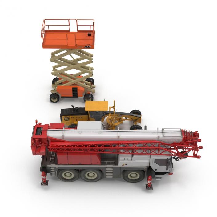 Construction Vehicles Collection 3D