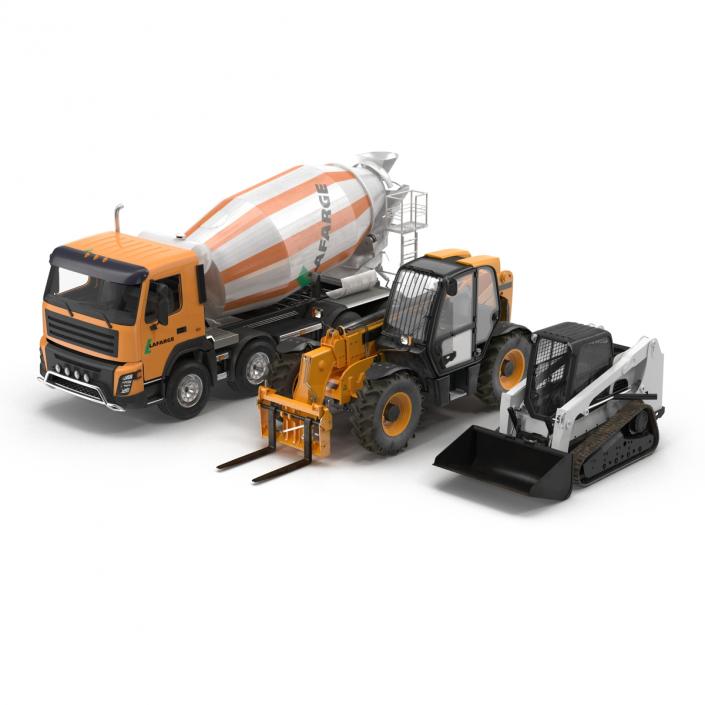 Construction Vehicles Collection 3D