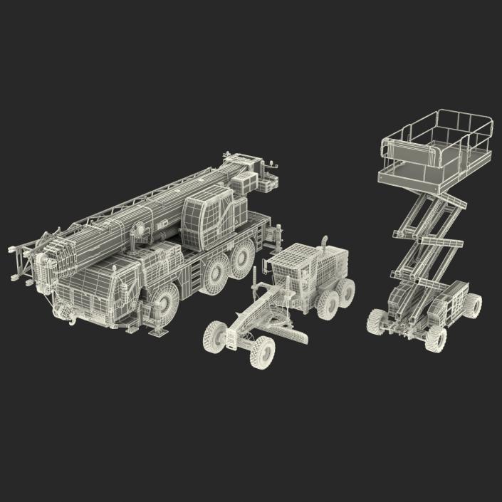 Construction Vehicles Collection 3D