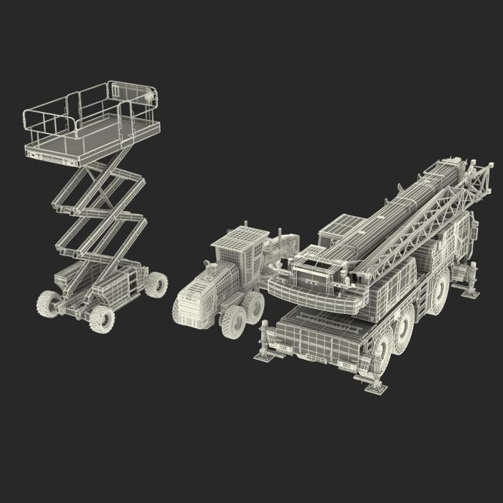 Construction Vehicles Collection 3D