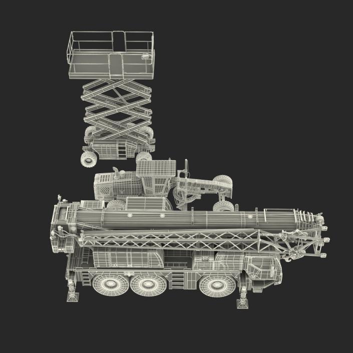 Construction Vehicles Collection 3D