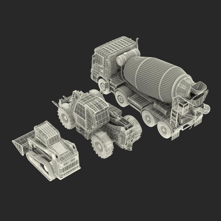 Construction Vehicles Collection 3D