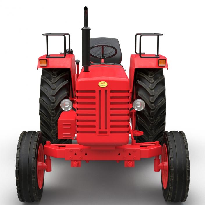 3D model Tractor Mahindra 395 DI Rigged