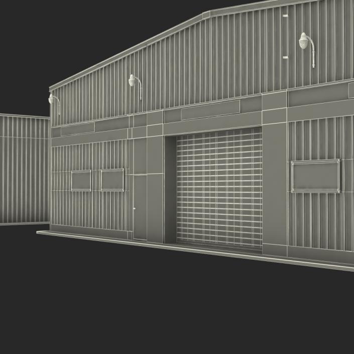 Warehouse Buildings 3D Models Collection 2 3D