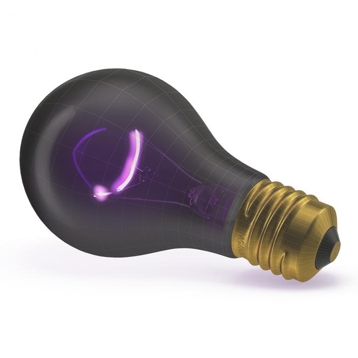 3D model Blacklight Bulb