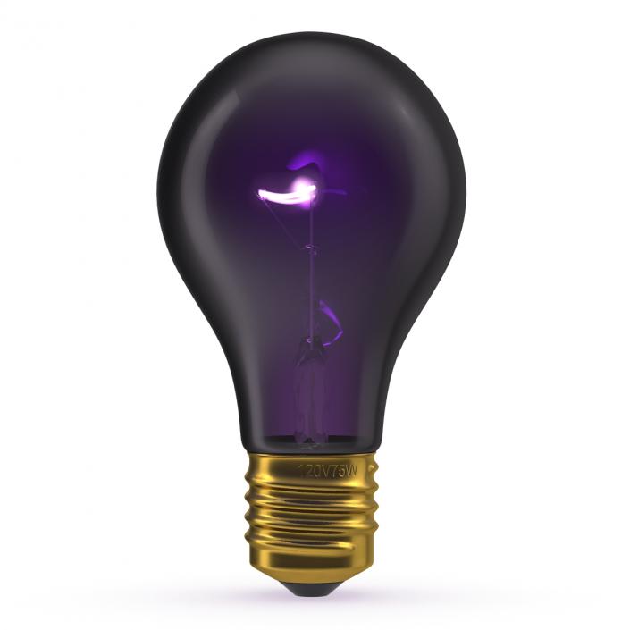 3D model Blacklight Bulb