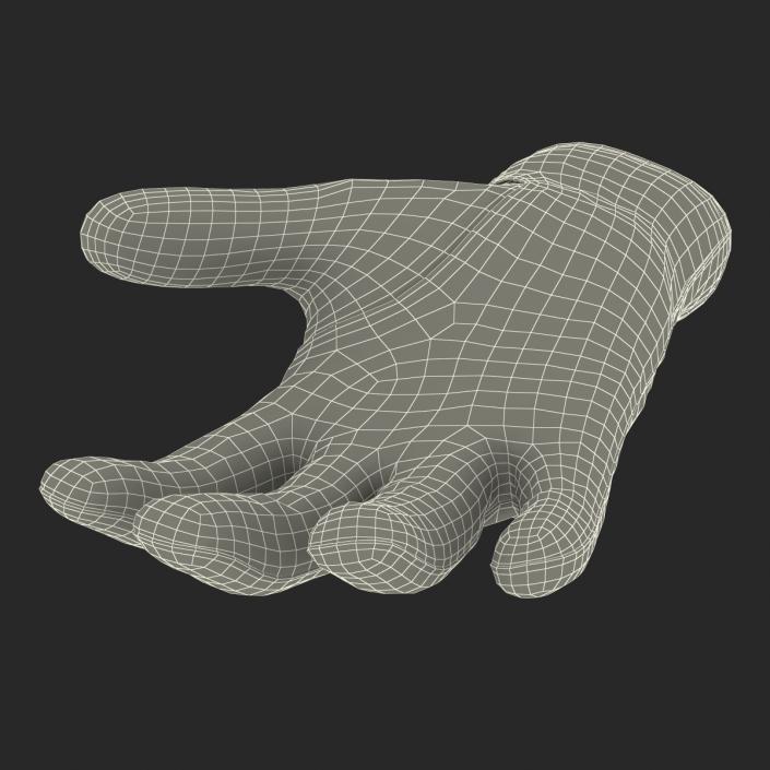 3D Bowling Glove model