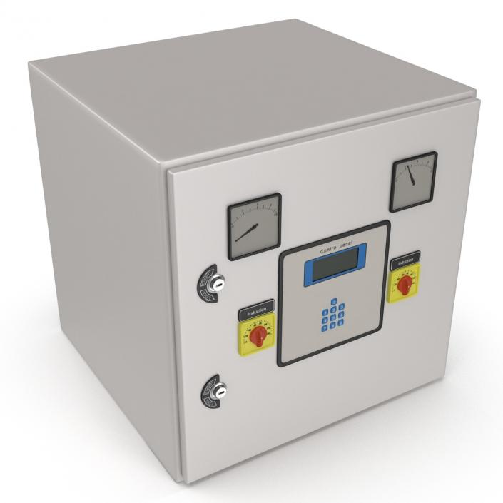 Industrial Electrical Panel 5 3D model