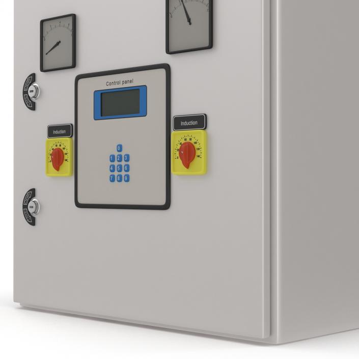 Industrial Electrical Panel 5 3D model