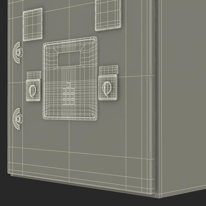 Industrial Electrical Panel 5 3D model