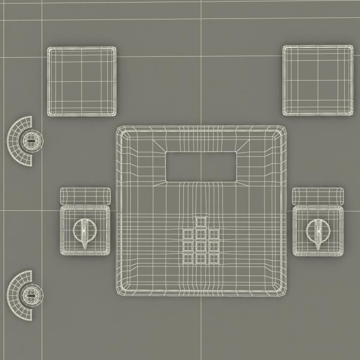 Industrial Electrical Panel 5 3D model