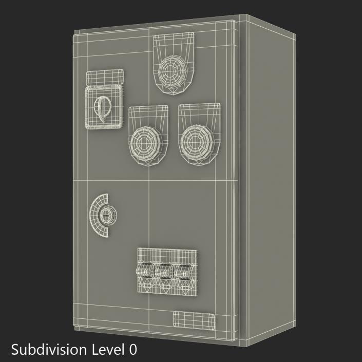 Industrial Electrical Panel 6 3D model