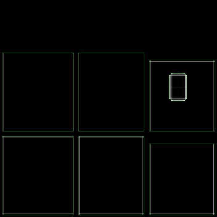 Industrial Electrical Panel 6 3D model