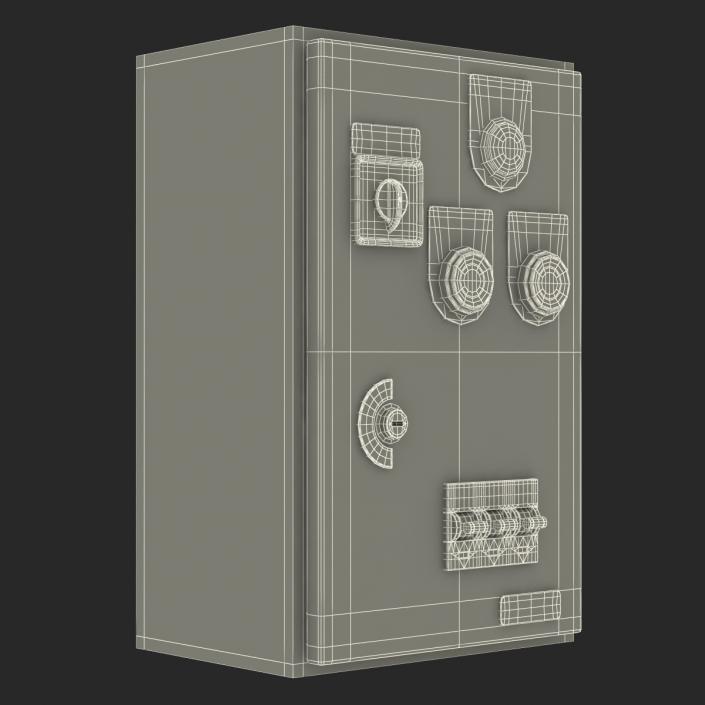 Industrial Electrical Panel 6 3D model