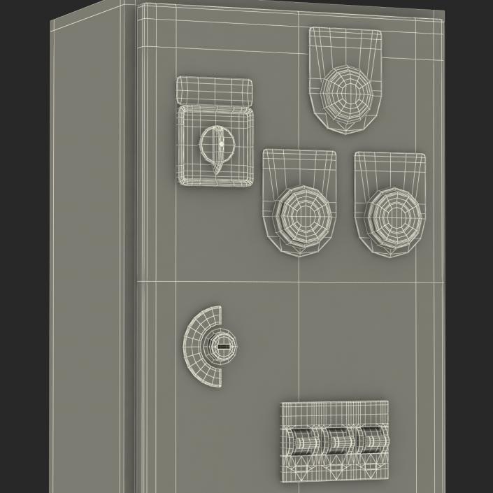 Industrial Electrical Panel 6 3D model