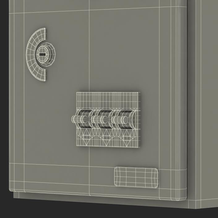 Industrial Electrical Panel 6 3D model