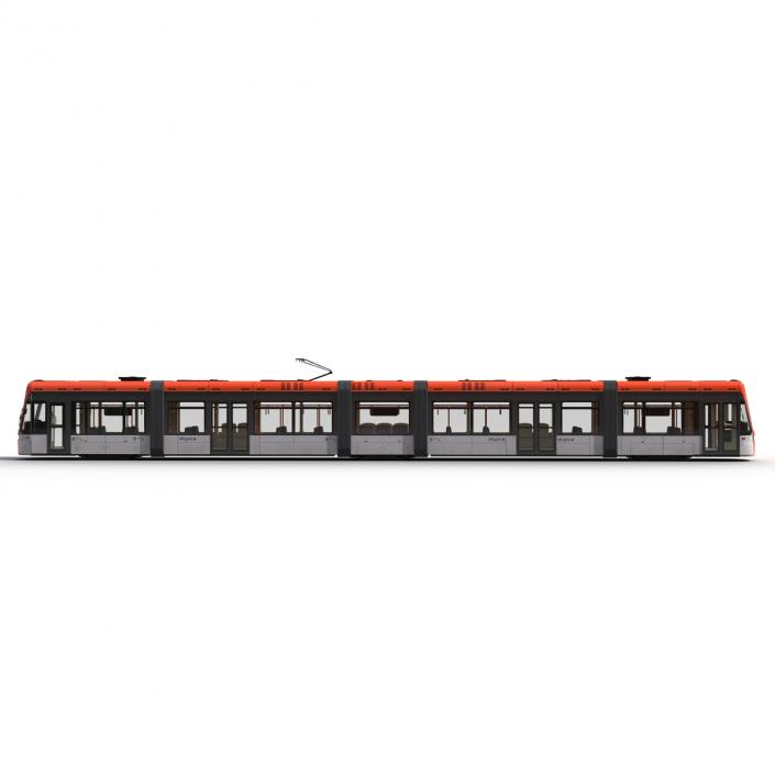 Light Rail Train Bybanen 3D model