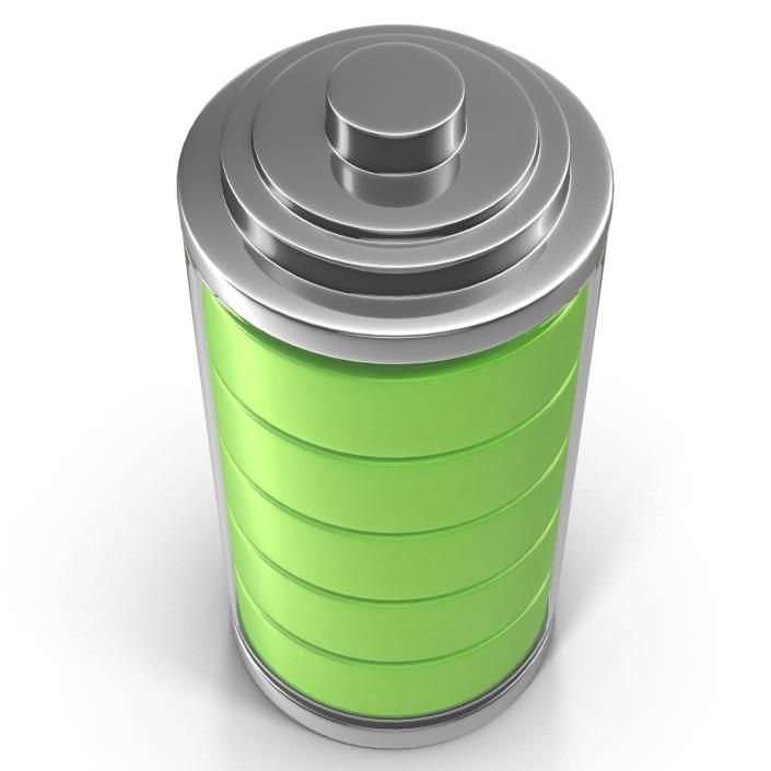 3D model Cell Phone Battery Icon 5