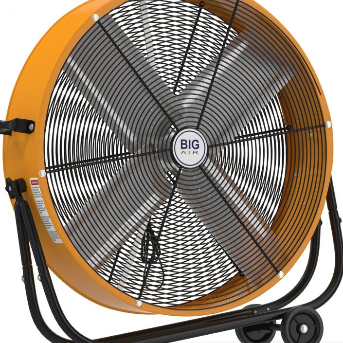 Industrial Fan 3D model